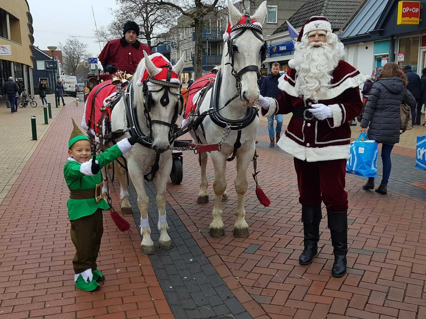 Arreslee met span schimmels in surhuisterveen
