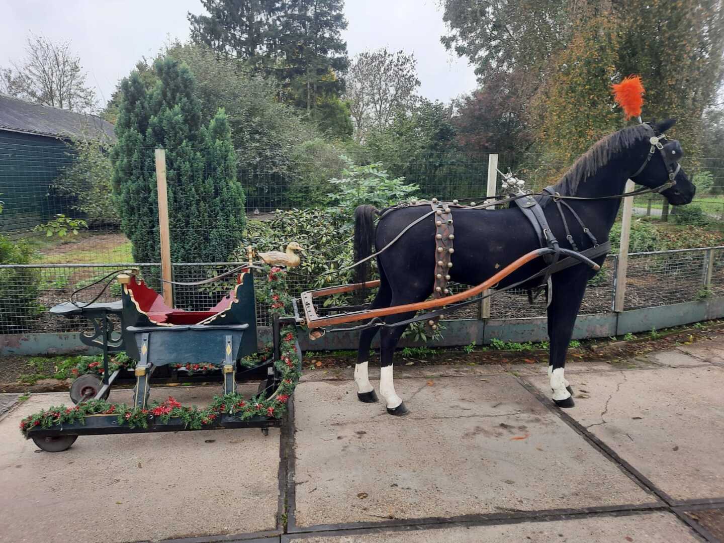 Arretikker met Kunstpaard